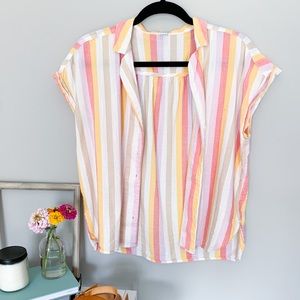 Old Navy Striped Summer Beach Top Size Small